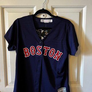 Boston Red Sox Jersey - Navy - Mookie Betts - Ladies L - NEW WITH TAGS